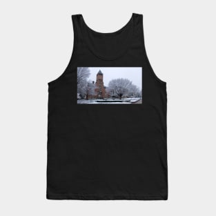 Old courthouse in the snow Tank Top